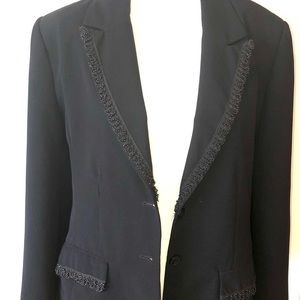 CACHAREL BLACK COCTAIL JACKET. Size 50/USA 48